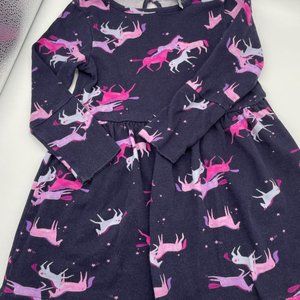 GUC Cotton Long Sleeve Unicorn Dress